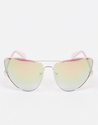 Jeepers Peepers Oversized Cat Eye Sunglasses