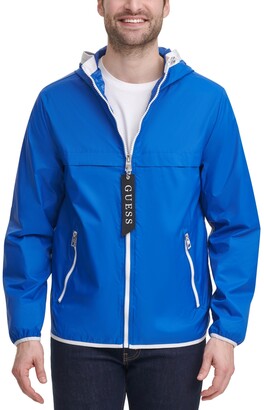guess rain jacket mens