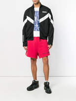 Thumbnail for your product : Off-White zig zag print zipped sweater