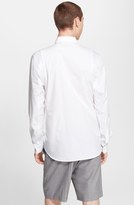 Thumbnail for your product : Public School Trim Fit Woven Shirt with Shoulder Insets