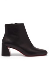Thumbnail for your product : Christian Louboutin Turela 55 Leather Ankle Boots - Black