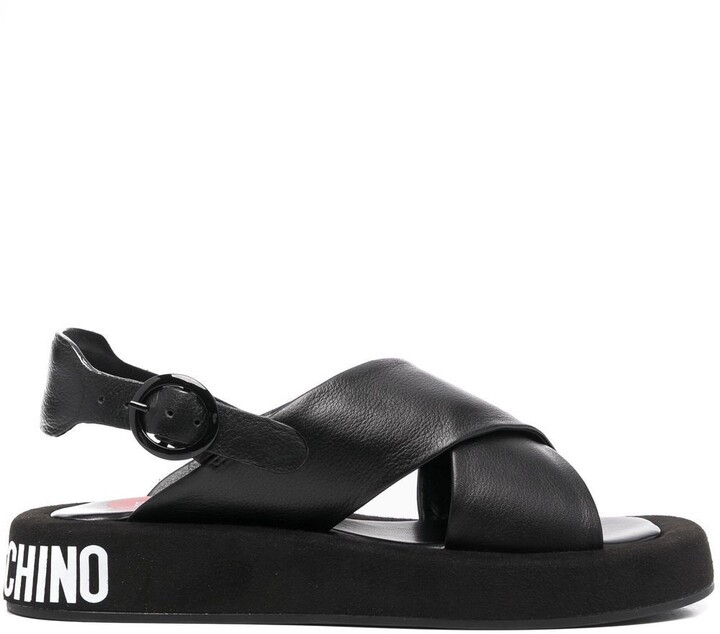 moschino flip flops