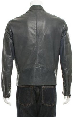 Maison Margiela Leather Moto Jacket