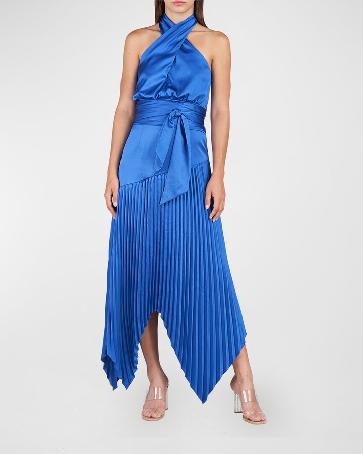Halter Pleated | Shop the world's largest collection of fashion 