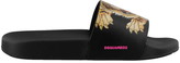 Thumbnail for your product : DSQUARED2 Tiger Slide Sandals