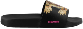 DSQUARED2 Tiger Slide Sandals