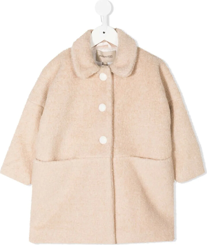 Hucklebones London Collared Teddy Bear Coat
