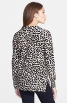 Thumbnail for your product : Chaus Animal Print Crewneck Sweater