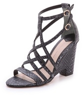 Thumbnail for your product : Derek Lam 10 Crosby Zanzibar Strappy Wedges