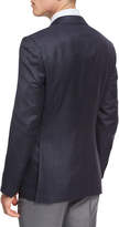 Thumbnail for your product : Check Wool Two-Button Sport Coat, Brown/Light Blue