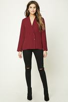 Thumbnail for your product : Forever 21 Double-Breasted Blazer