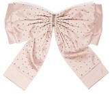 Thumbnail for your product : Erdem Crystal-embellished Oversized Bow Belt - Light Pink