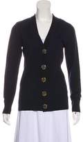 Thumbnail for your product : Tory Burch V-Neck Merino Wool Cardigan