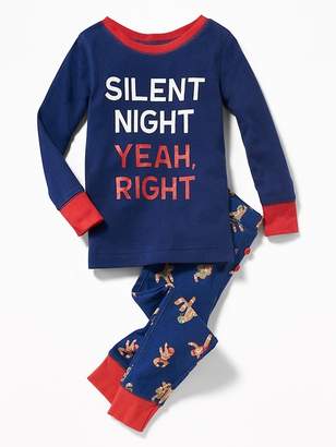 Old Navy Christmas-Graphic Sleep Set for Toddler & Baby
