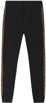 Thumbnail for your product : Fendi Kids FF jersey trackpants