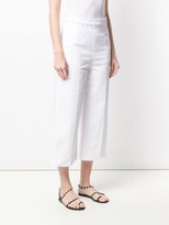Thumbnail for your product : RED Valentino Belted Cropped Trousers
