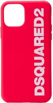 Thumbnail for your product : DSQUARED2 logo print iPhone 11 Pro case
