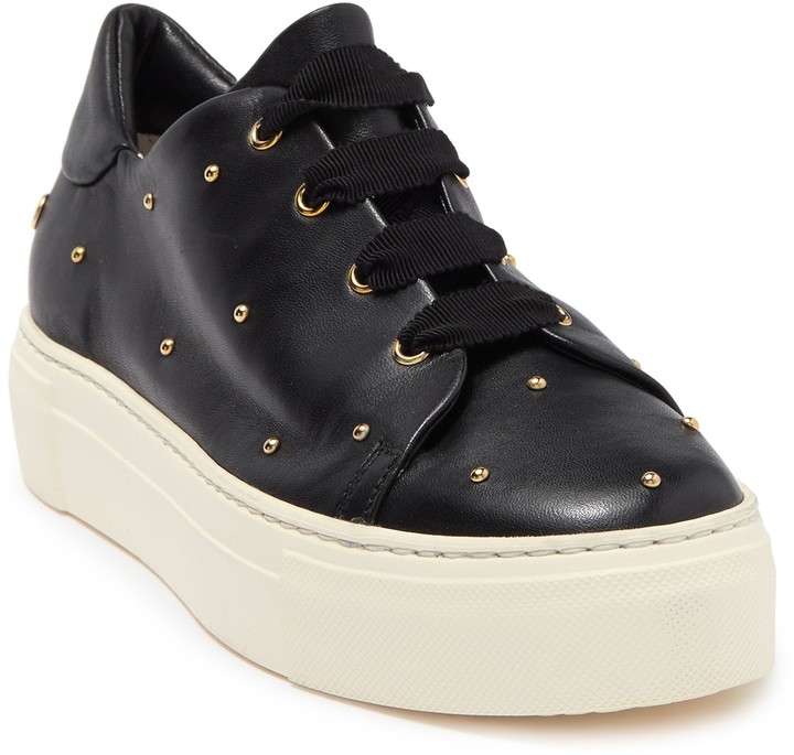 agl perforated platform sneaker