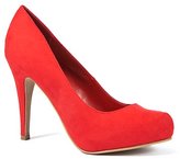 Thumbnail for your product : New Look Red Suedette Court Shoes
