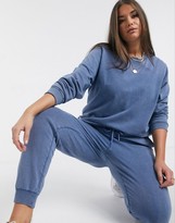 Thumbnail for your product : ASOS DESIGN Curve tracksuit ultimate sweat / jogger in acid wash