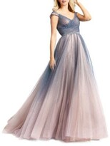 Thumbnail for your product : Mac Duggal Ombré Tulle Gown