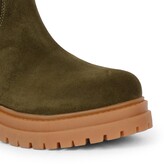 Thumbnail for your product : Saint G - Alexandra Suede Pull on Boots - Green