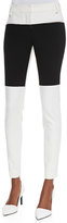 Thumbnail for your product : Tibi Anson Colorblock Stretch Pants