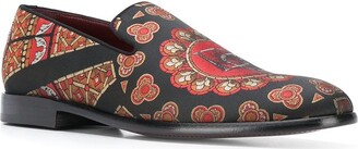 Dolce & Gabbana Printed Slippers