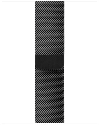 40mm space black milanese loop