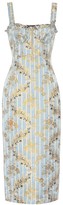 Thumbnail for your product : Brock Collection Cotton-blend midi dress