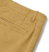Thumbnail for your product : YMC Slim-Fit Tapered Cotton-Blend Twill Trousers - Men - Beige