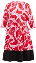 Thumbnail for your product : Marni Paisley-print Dress - Red Multi