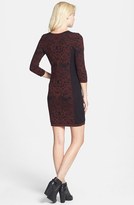 Thumbnail for your product : Tildon Baroque Pattern Knit Body-Con Dress