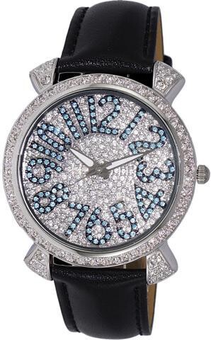 Adee Kaye Men's Elegante White Dial Watch - AK2001-LBU