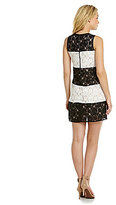 Thumbnail for your product : Jessica Simpson Colorblocked Lace Dress