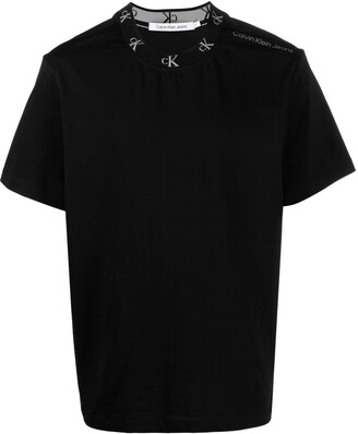 Calvin Klein Jeans logo collar cotton T-shirt
