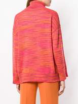 Thumbnail for your product : M Missoni striped turtleneck sweater