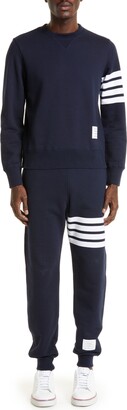 Thom Browne Stripe Sleeve Sweatshirt