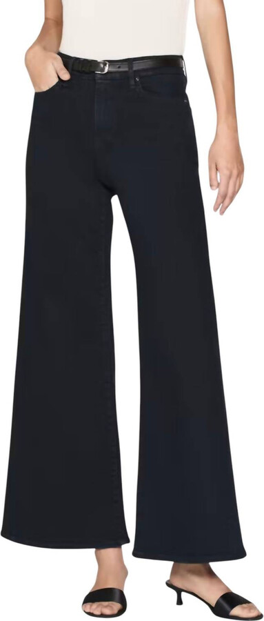 Frame Le Palazzo Crop Jeans In Slow Days