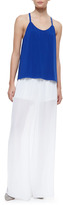 Thumbnail for your product : Alice + Olivia Loma Waterfall Drop Racerback Tank Top