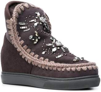 Mou embellished eskimo boots