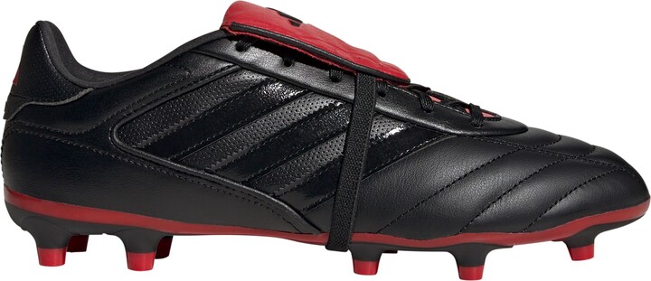 adidas Copa Gloro II FG Soccer Cleats, M7/W8, Black/Red