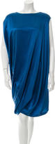 Thumbnail for your product : Ports 1961 Asymmetrical Satin Dress