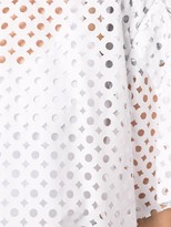 Thumbnail for your product : Kolor mesh T-shirt