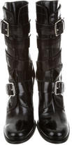 Thumbnail for your product : Celine Leather Buckle Boots