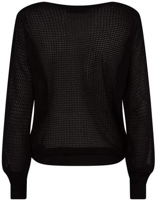 AllSaints Split Sleeve Sweater