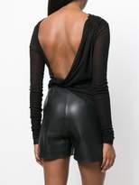 Thumbnail for your product : Rick Owens Lilies low back top