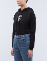 Thumbnail for your product : Stussy Stock Link Raw Edge Hoodie