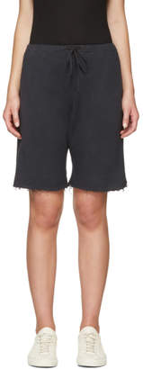 R 13 Black Field Shorts