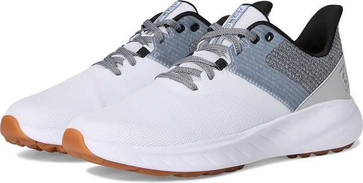 FootJoy FJ Flex Women's Golf Shoes Heathered Olive/White : 9 M, Textile